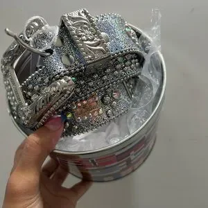 B.B. Simon belt Trojan AB pearl size 28 brand new never worn in the case Rocking Bb Simons Belt | TikTok main image 3
